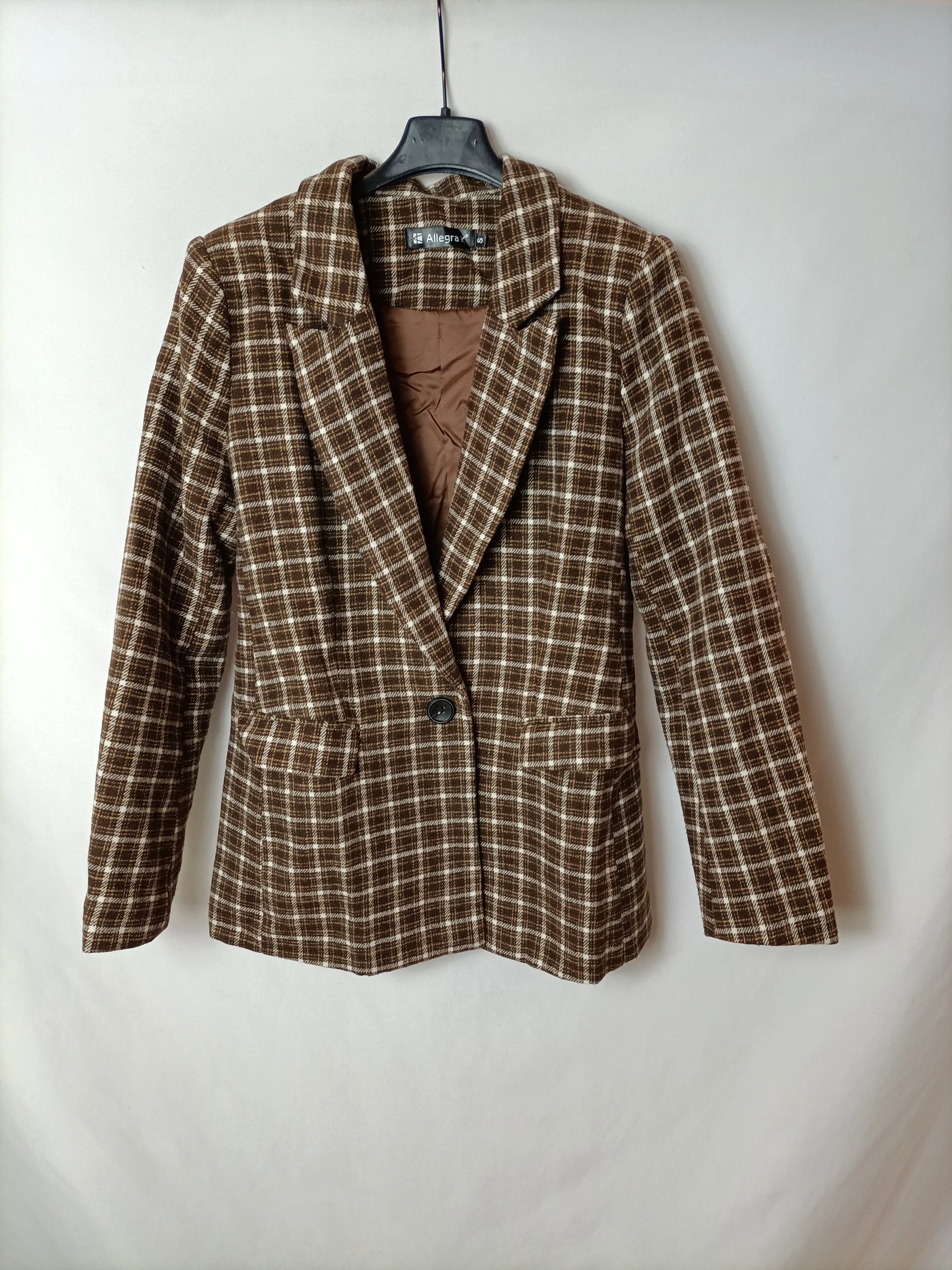 ALLEGRA K. Blazer de cuadros T.s