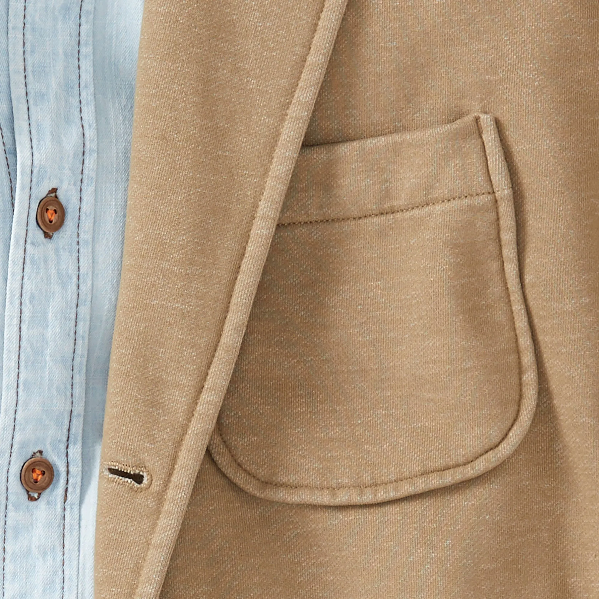Barnaby Knit Fleece Blazer - Tall