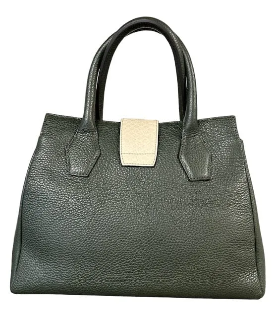 Bicolor Satchel Bag Cruise
