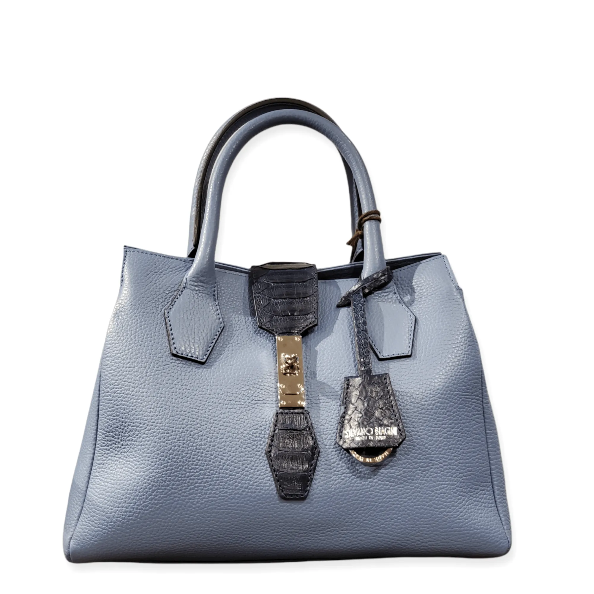 Bicolor Satchel Bag Cruise