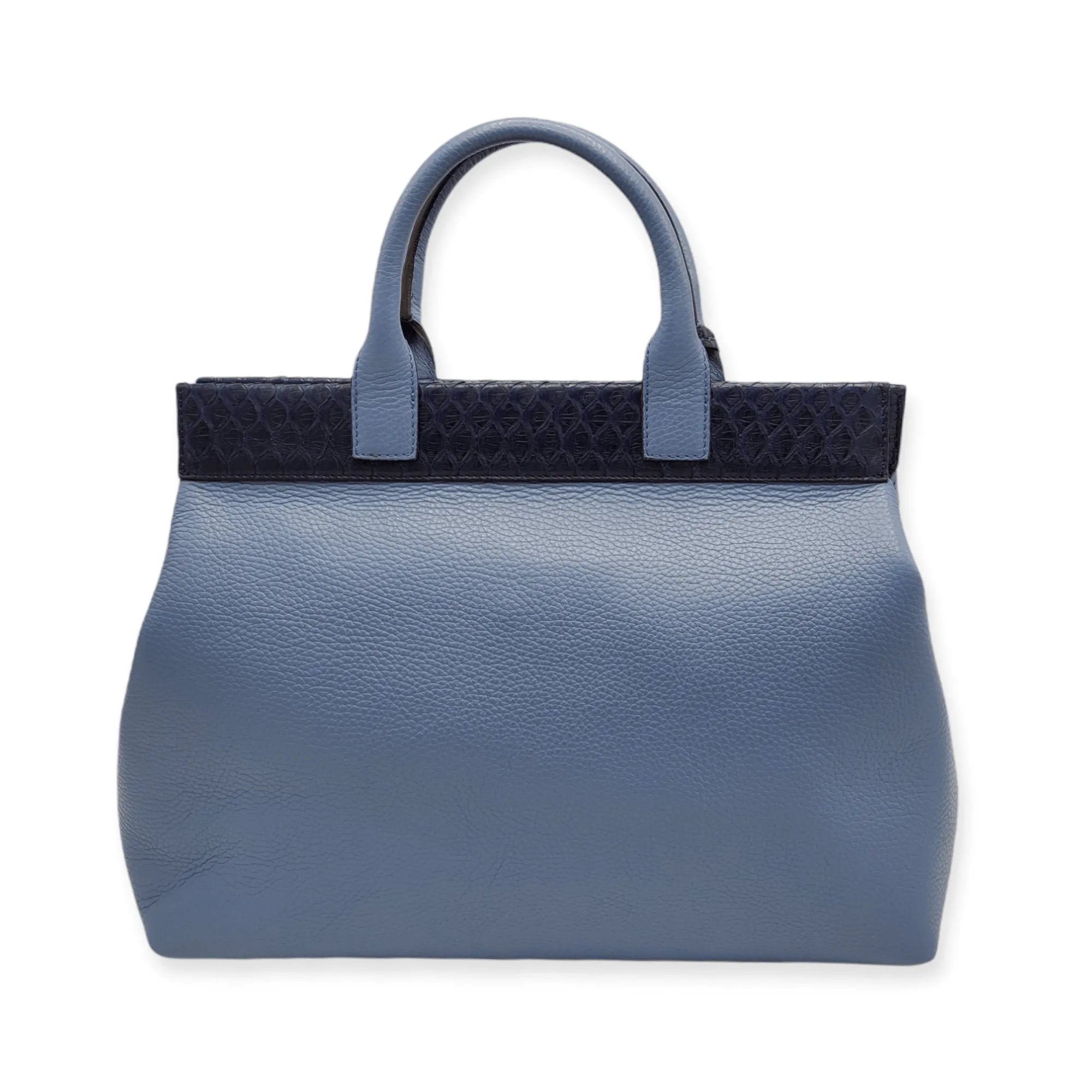 Bicolor Satchel Bag - Toy