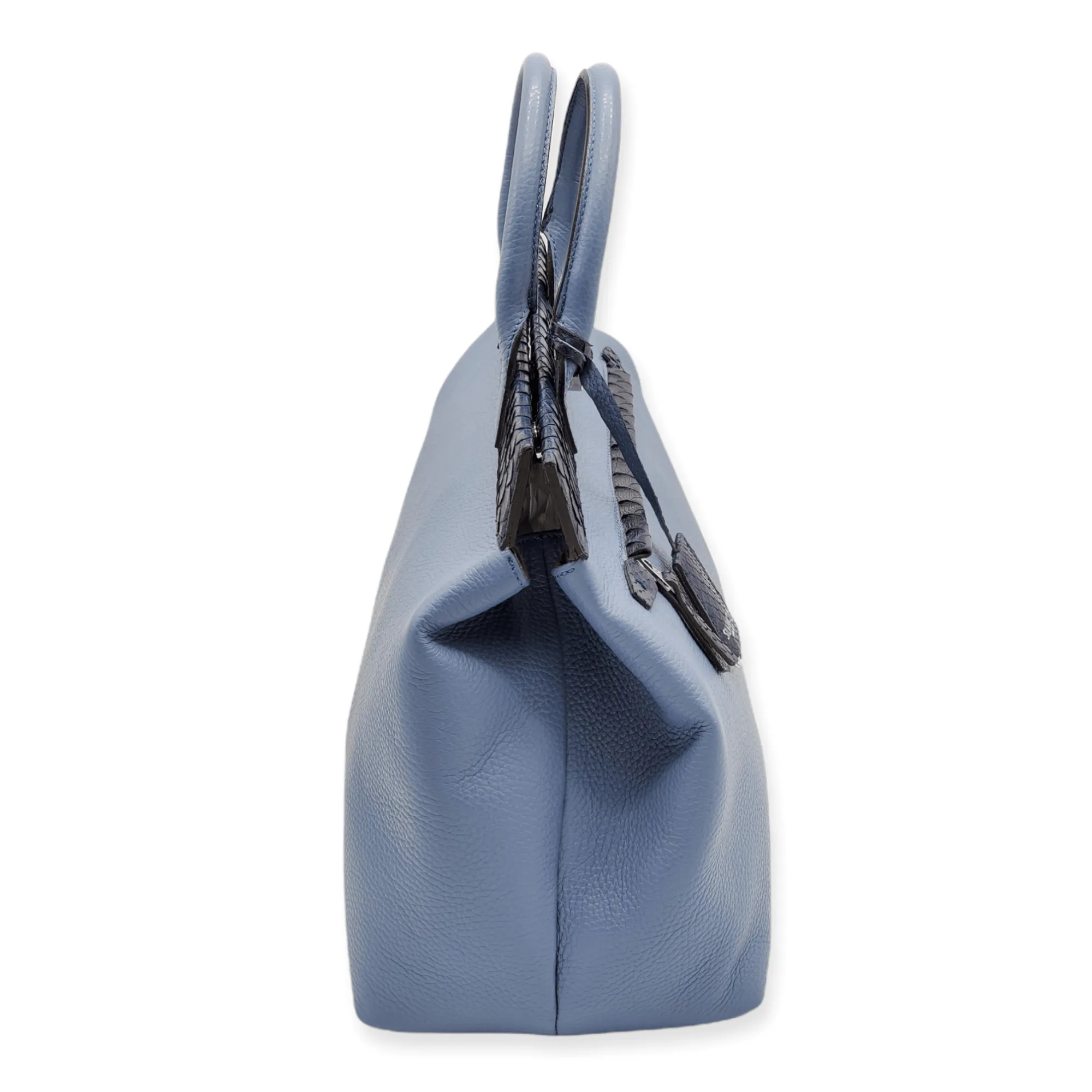 Bicolor Satchel Bag - Toy