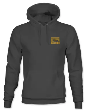 Bleubird Unisex Retro-Peaks Hoodie