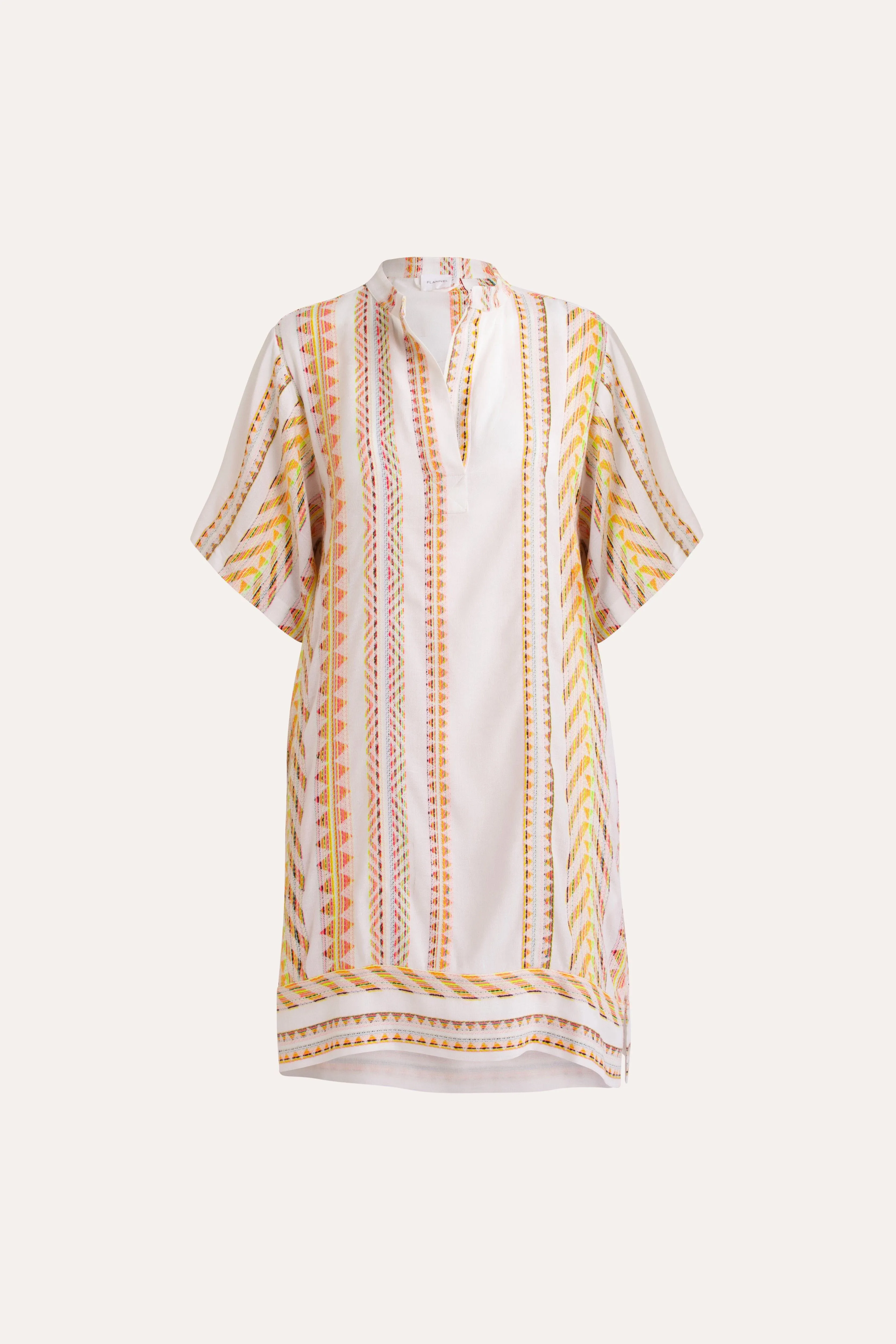 Bridie Kaleidoscope Stripe Short Dress