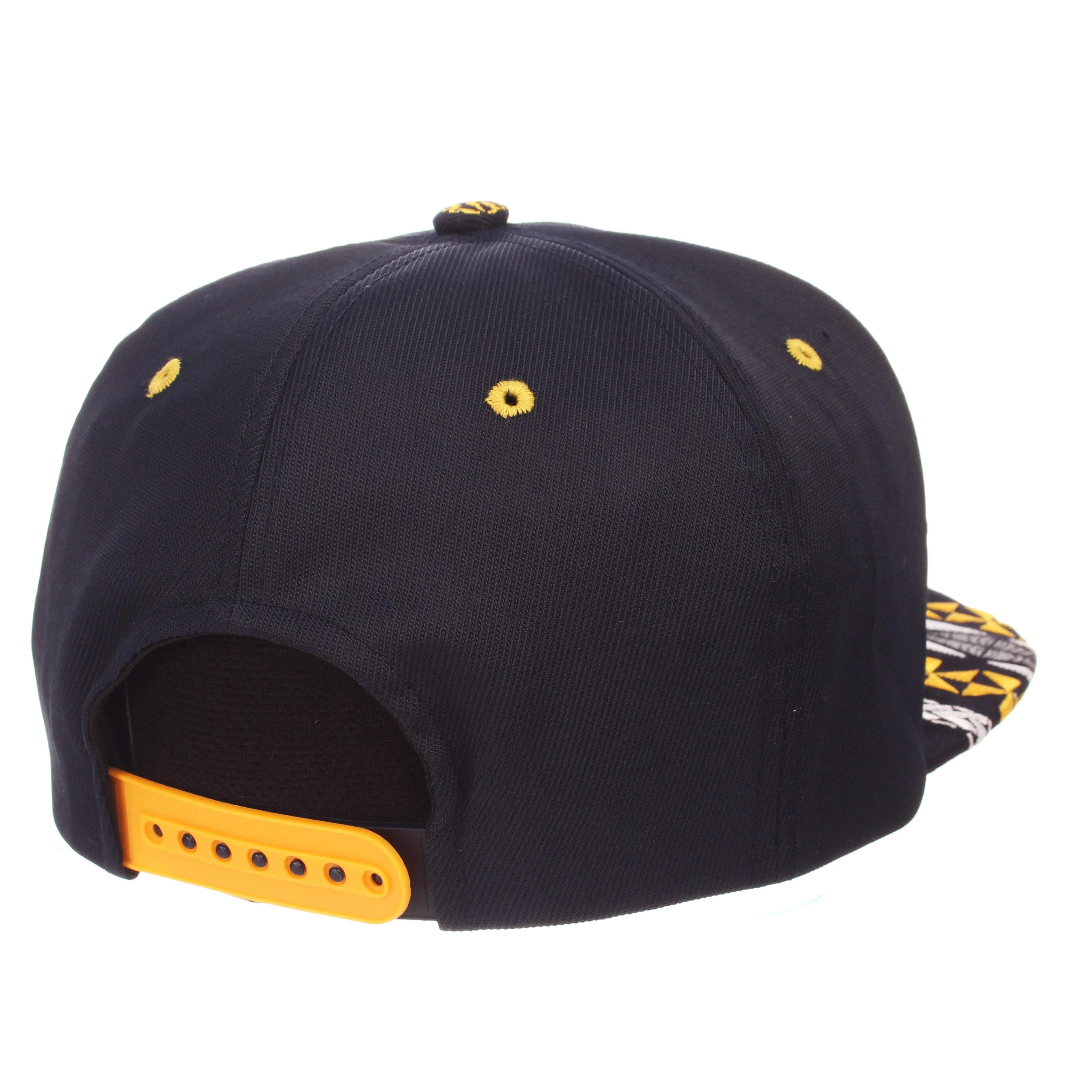 Cal Golden Bears Zephyr Navy "Makai" TOA Collection Snapback Flat Bill Hat Cap