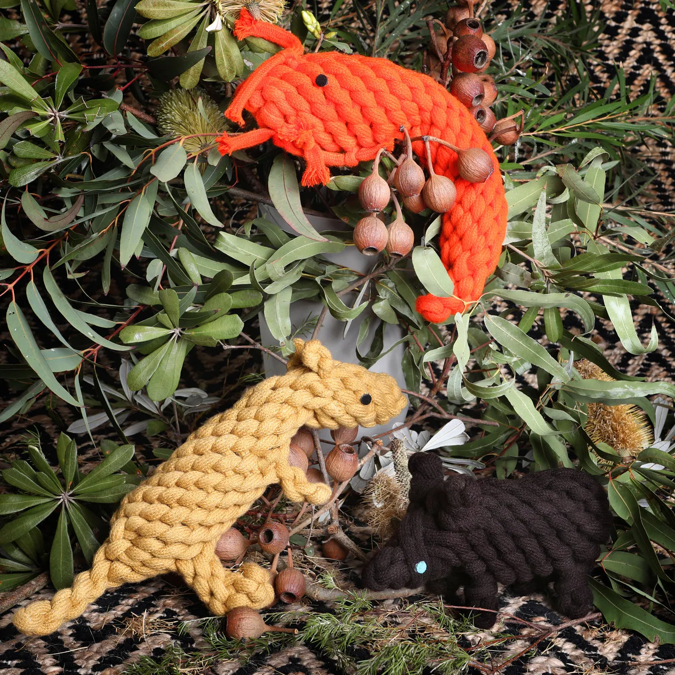 Dog Toy: Wally the Wombat