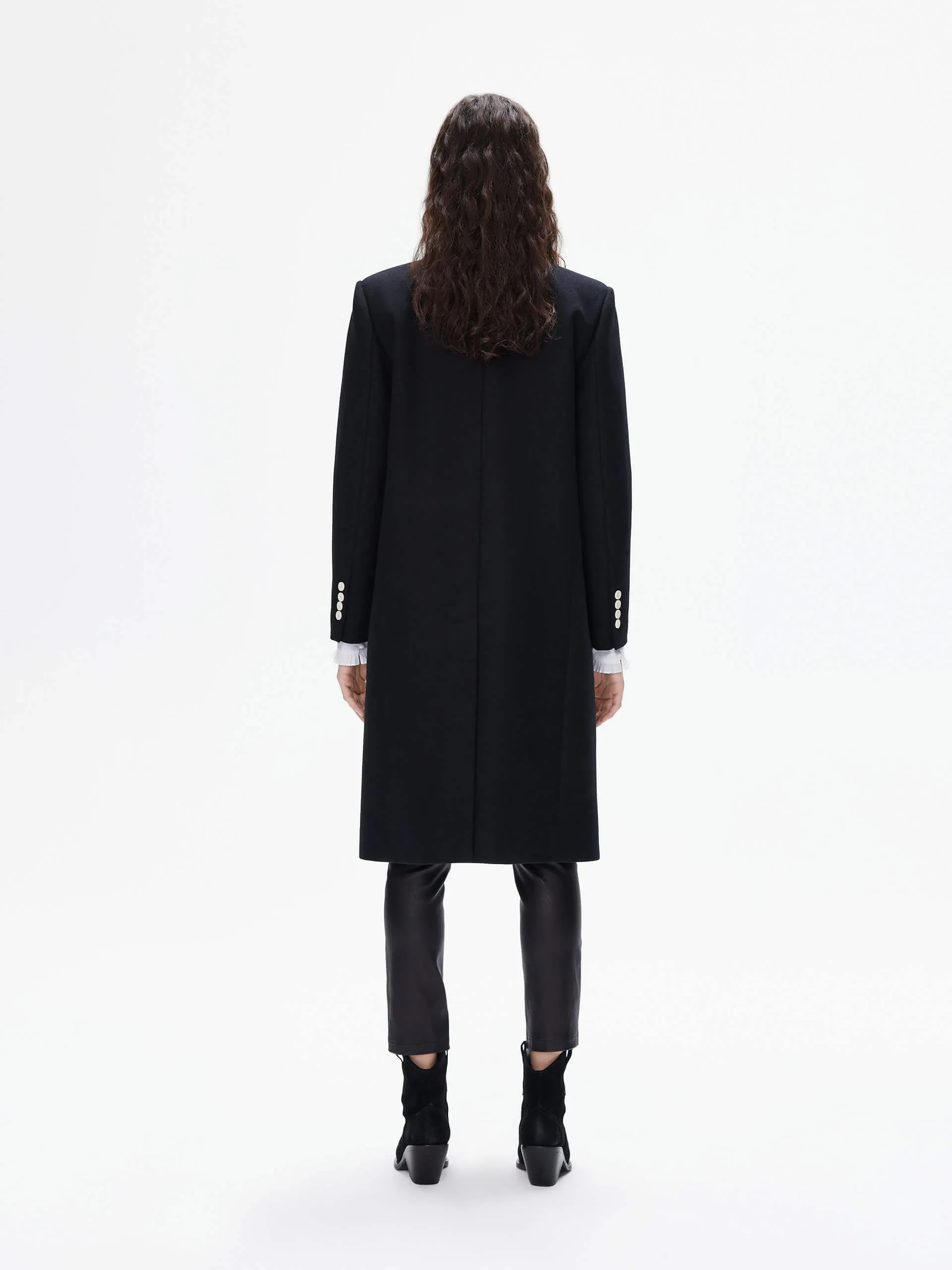 Double Breasted Wool Coat
