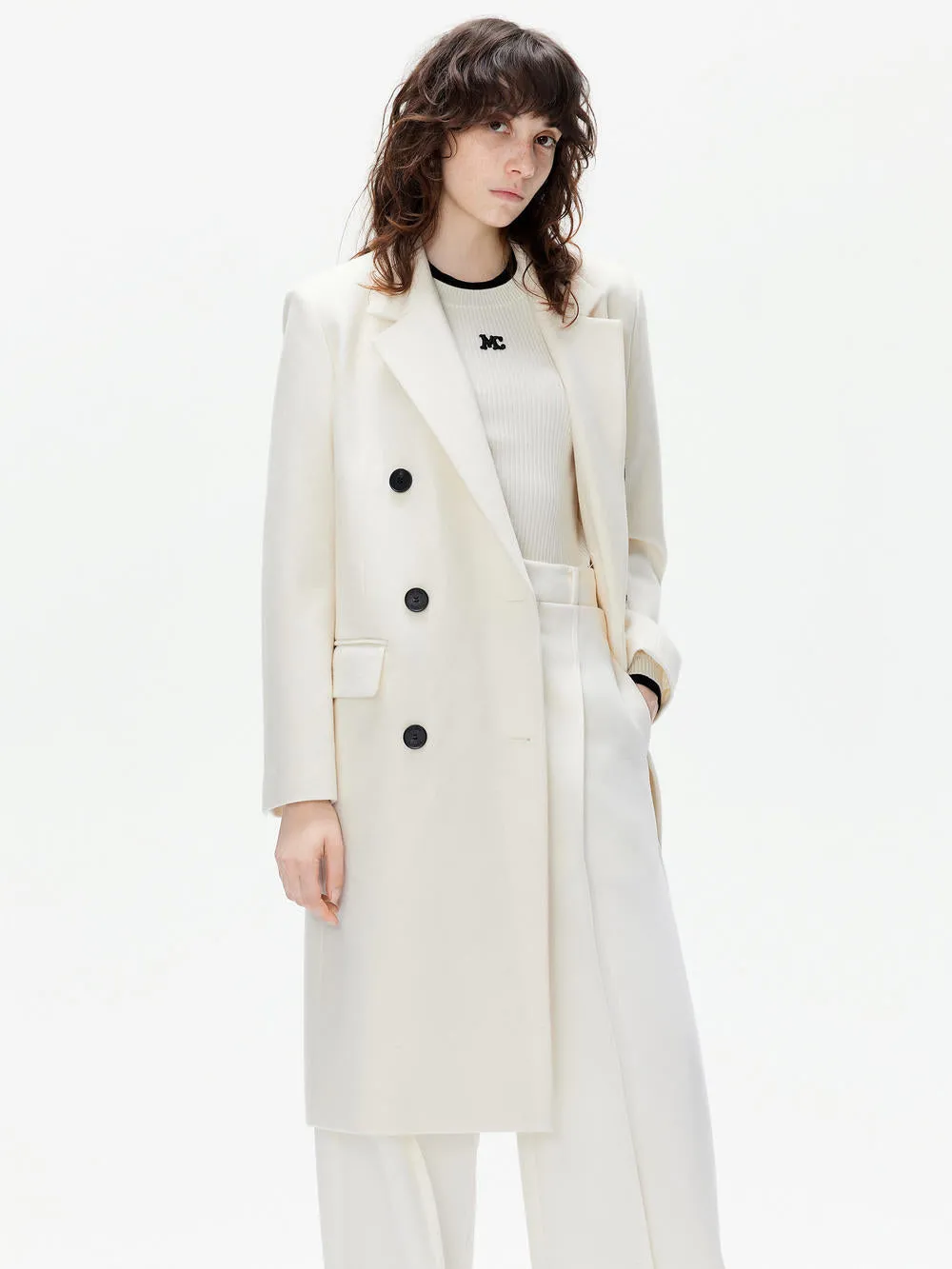 Double Breasted Wool Coat