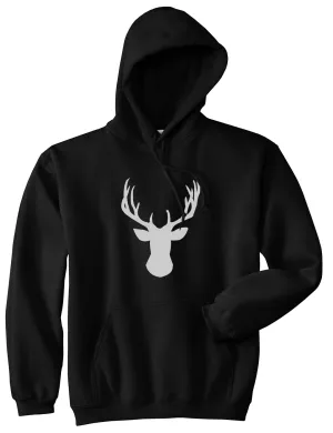 Elk Antler Deer Animal Mens Pullover Hoodie