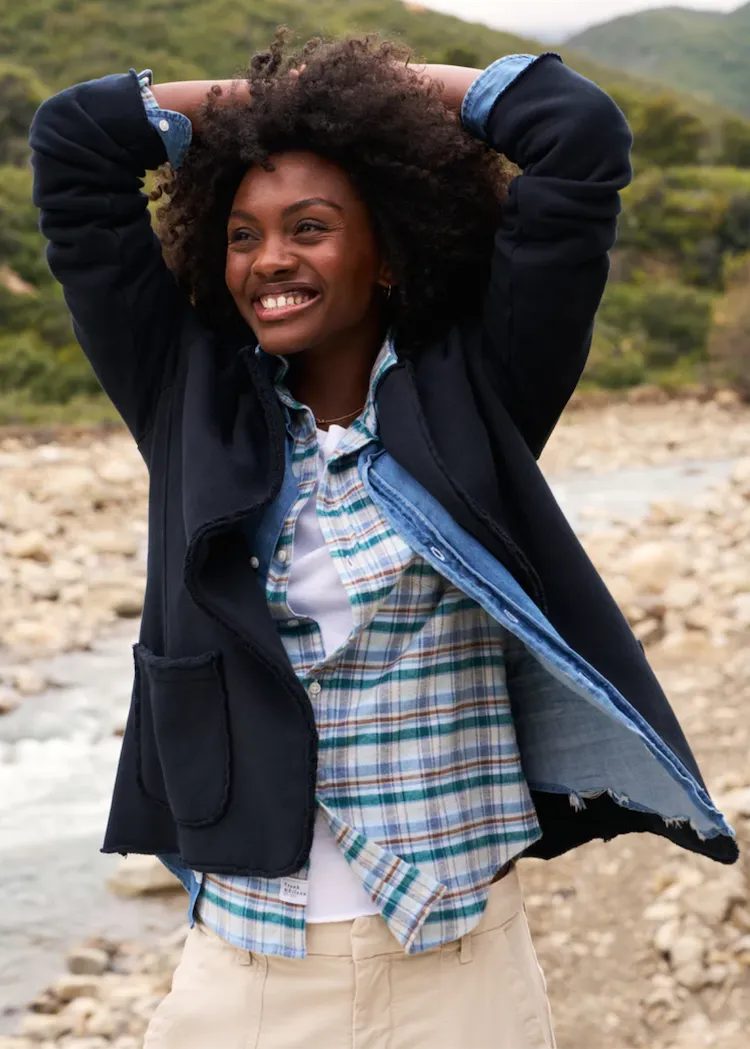 Frank & Eileen | Dublin Knit Blazer | Triple Fleece