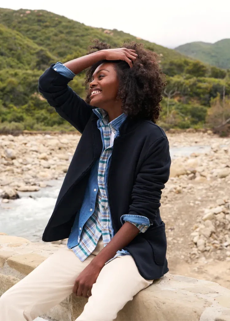 Frank & Eileen | Dublin Knit Blazer | Triple Fleece