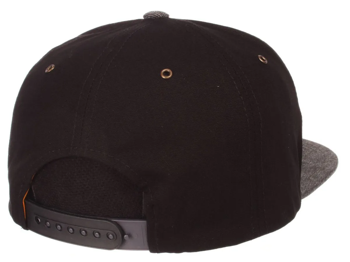 Michigan Wolverines Zephyr Admiral Flat Bill Black Snapback Adjustable Hat Cap