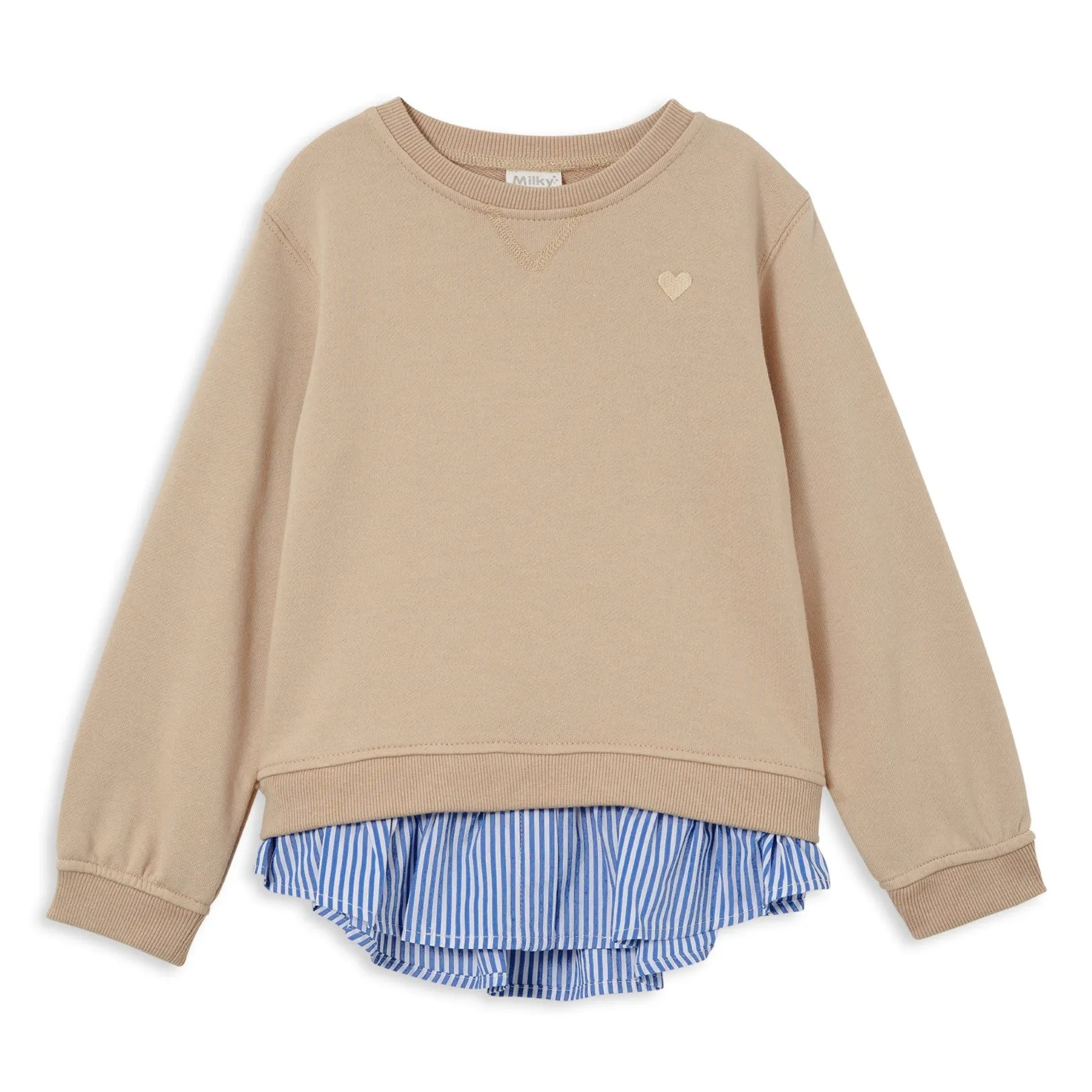 Milky Shirt Sweat - Sand
