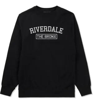 Riverdale The Bronx NY Mens Crewneck Sweatshirt