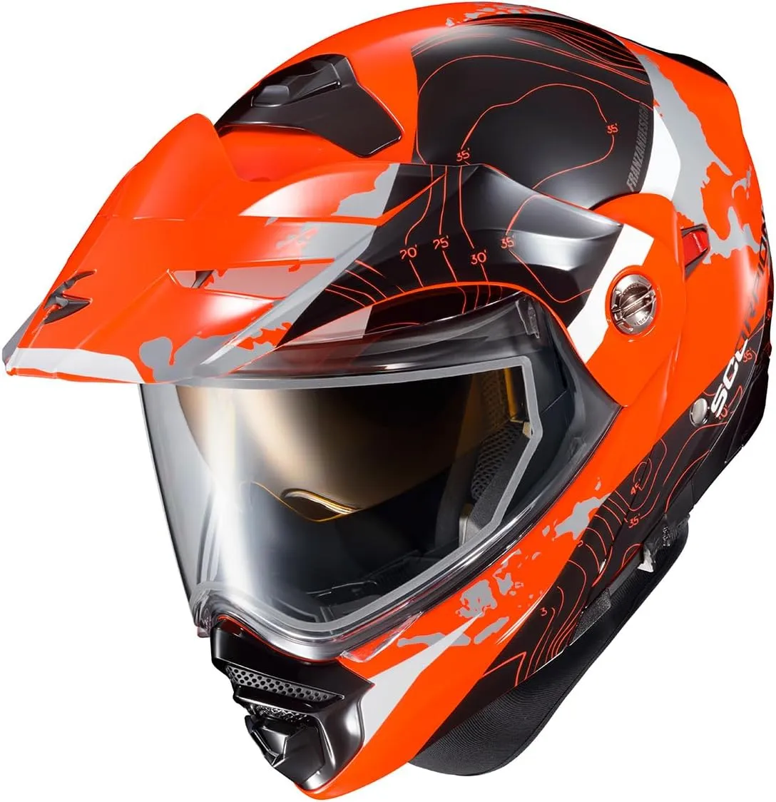 ScorpionEXO AT960 Cold Weather Adventure Modular Helmet Dual Pane Shield