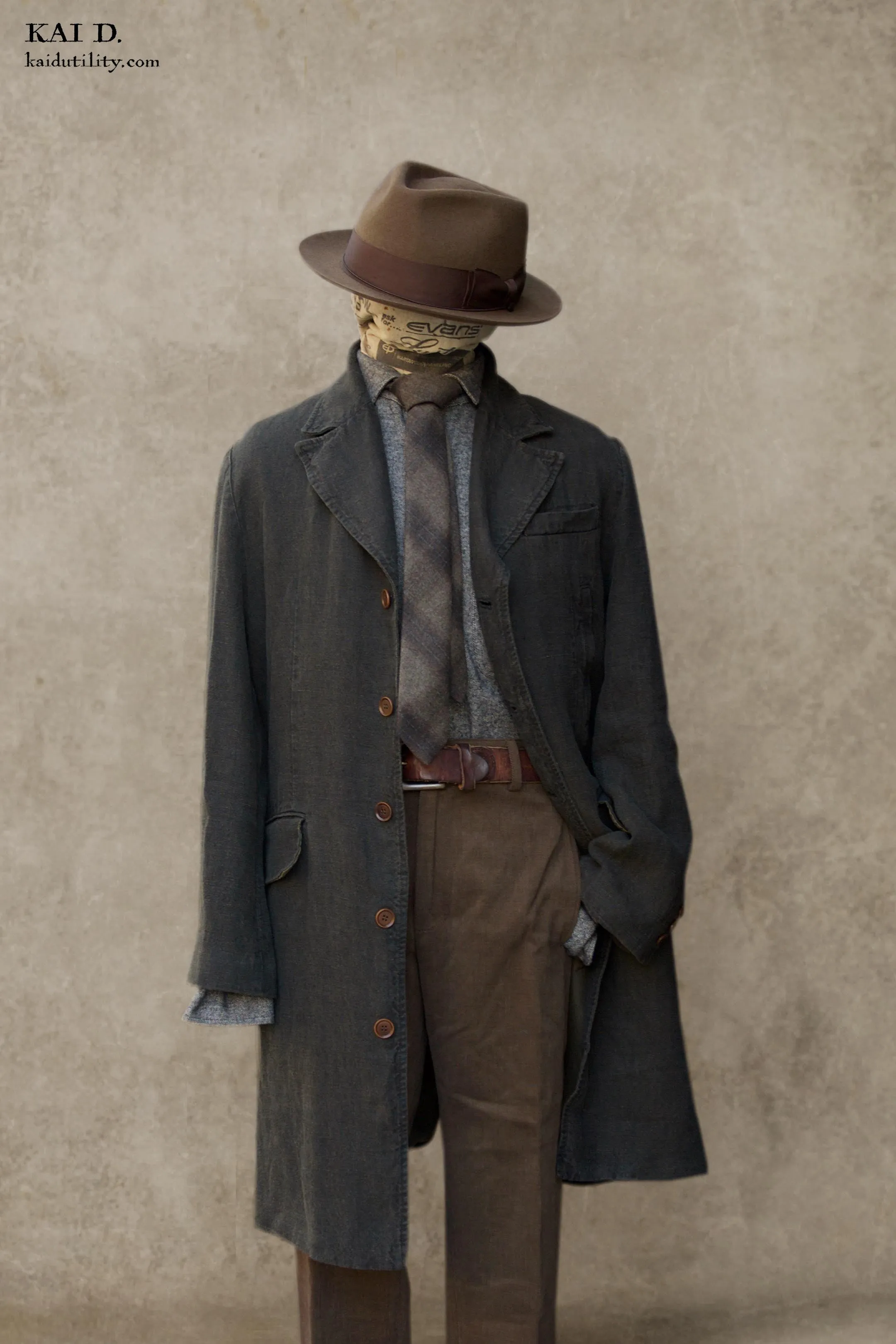 Shelby Coat - Aged Linen - M, L, XL (NO RETURN)