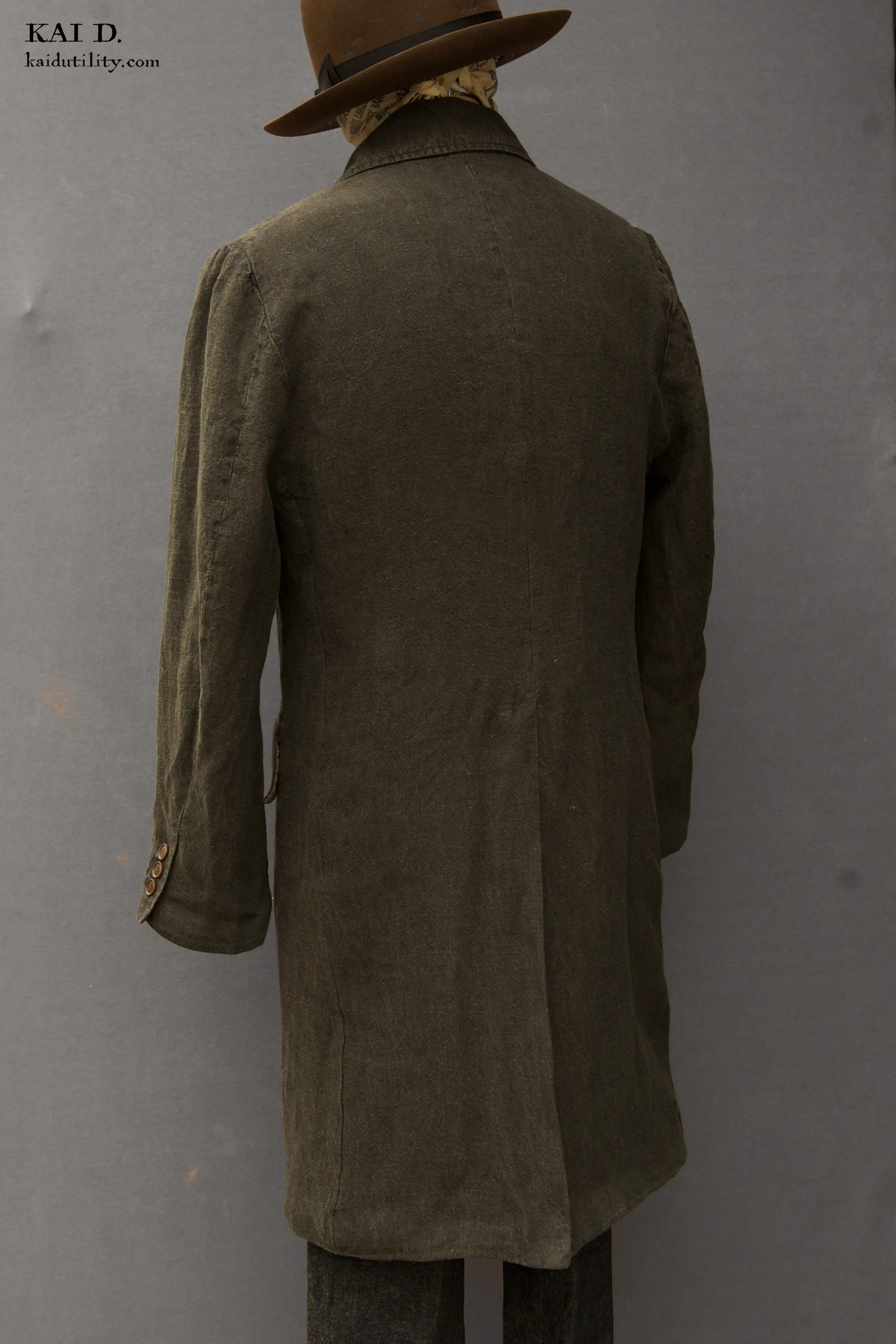Shelby Coat - Aged Linen - M, L, XL (NO RETURN)