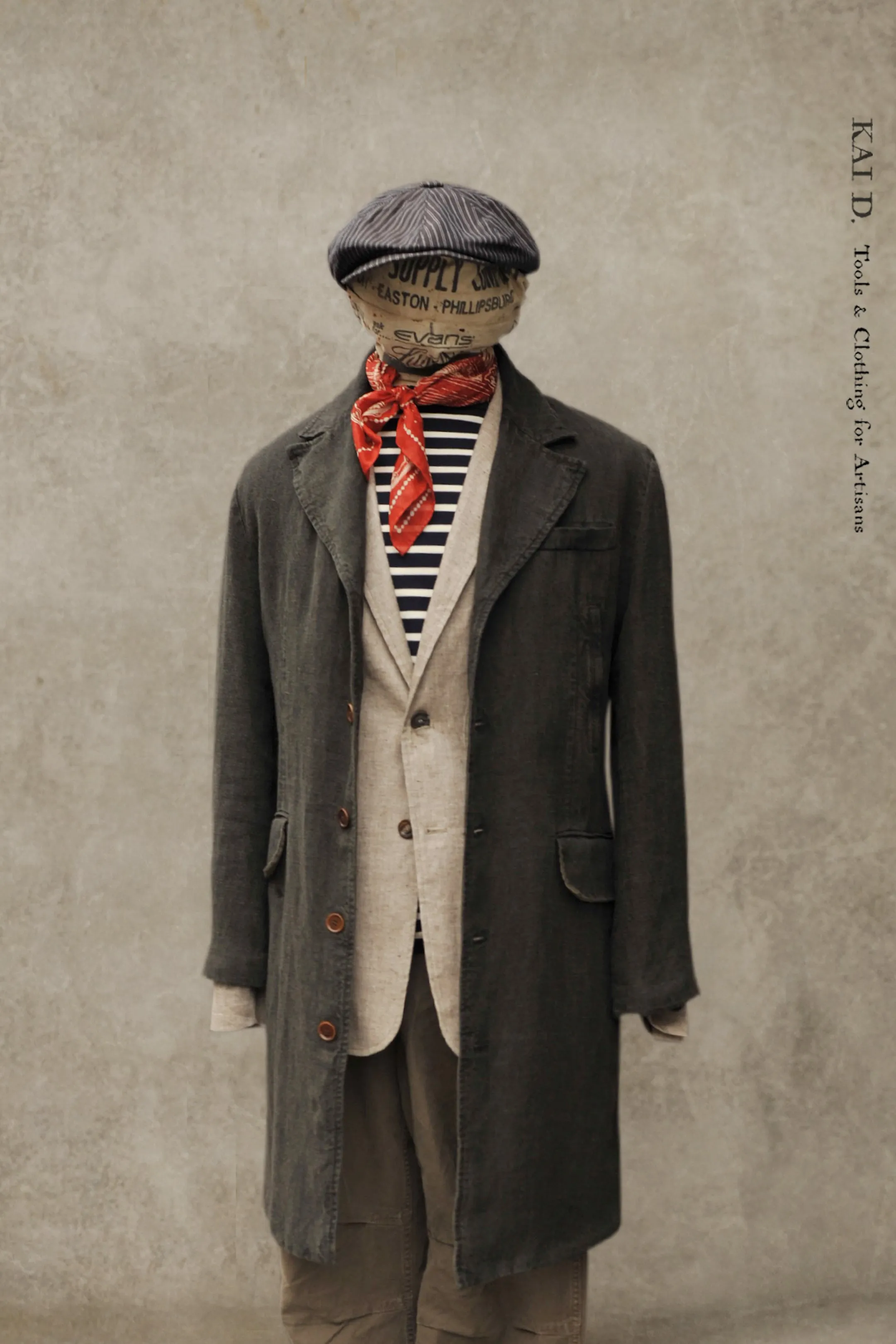 Shelby Coat - Aged Linen - M, L, XL (NO RETURN)