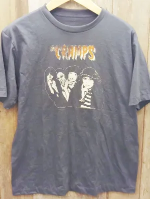 Vintage-Inspired 100% Cotton The Cramps Band T-Shirt - Retro Music Fan Apparel