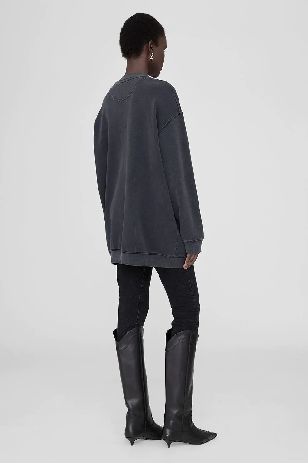 Tyler Sweatshirt Bing Washed Black
